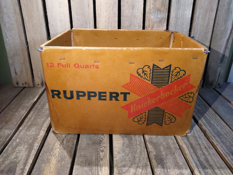 Vintage Beer Box Etsy