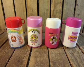 4 Vintage Thermos