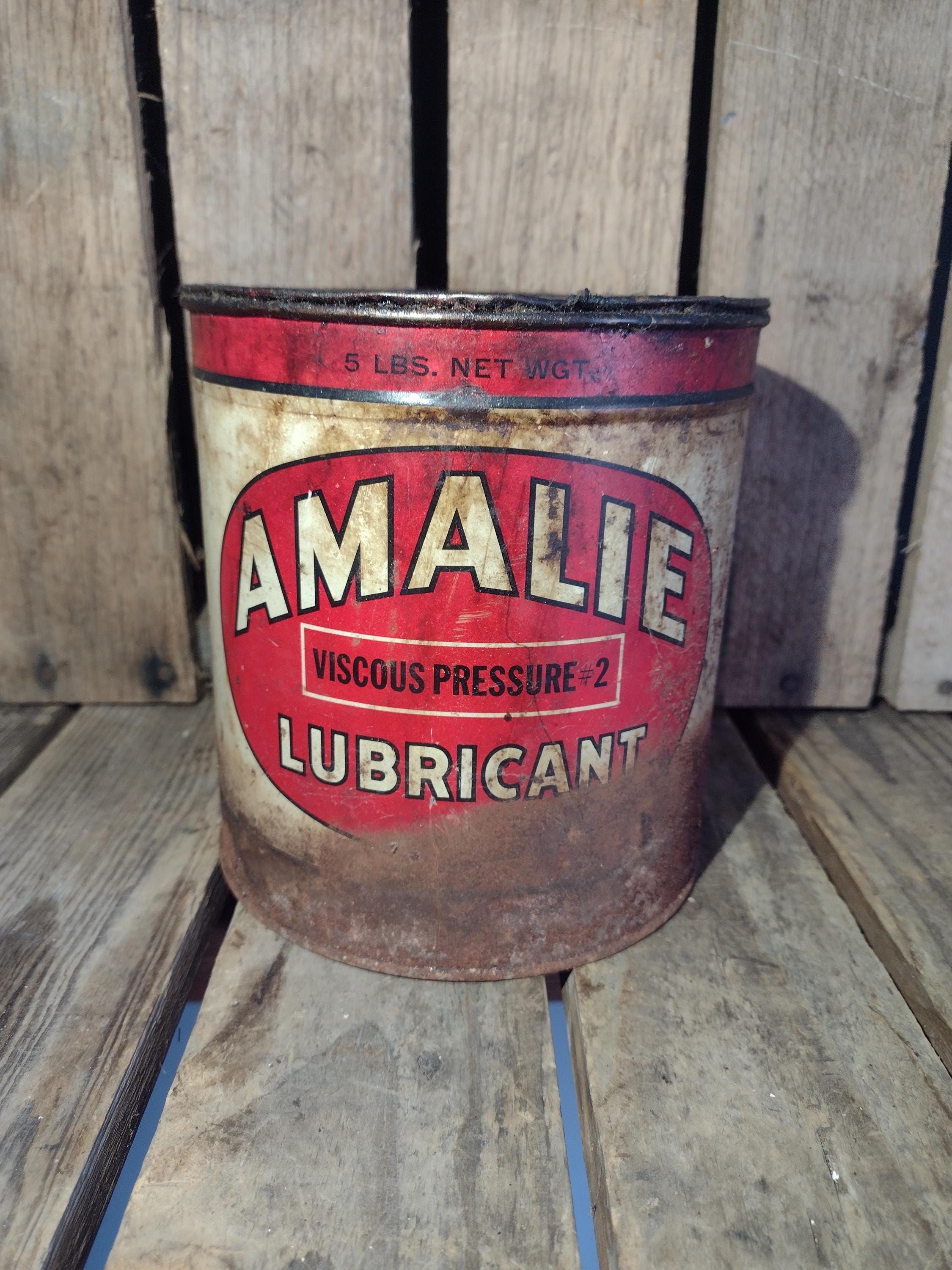 Vintage Metal Grease Can - Etsy