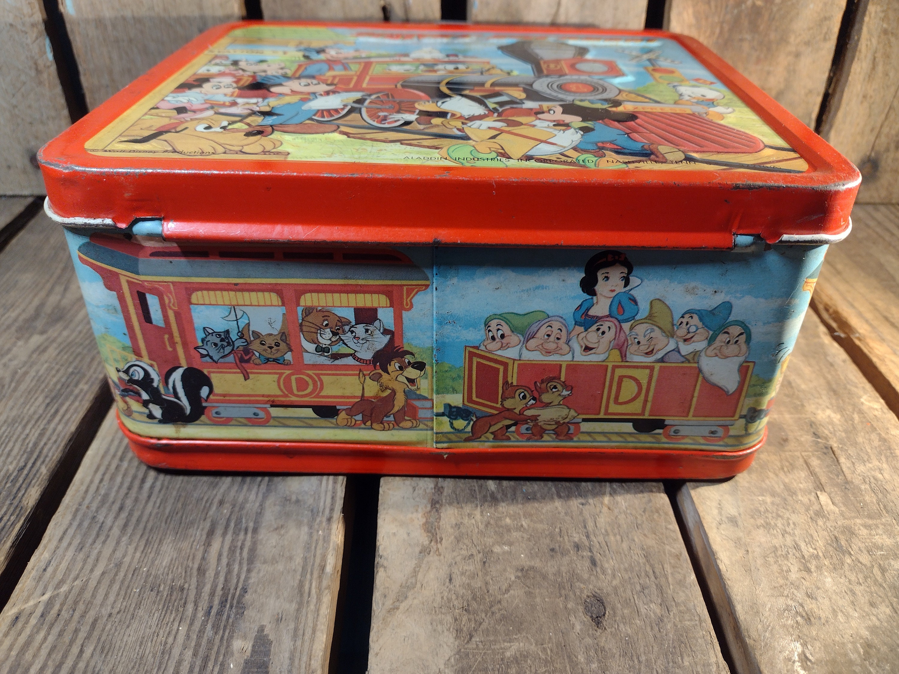 Vintage Disney Express Lunchbox - Etsy