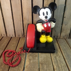 Vintage Mickey Mouse Telephone