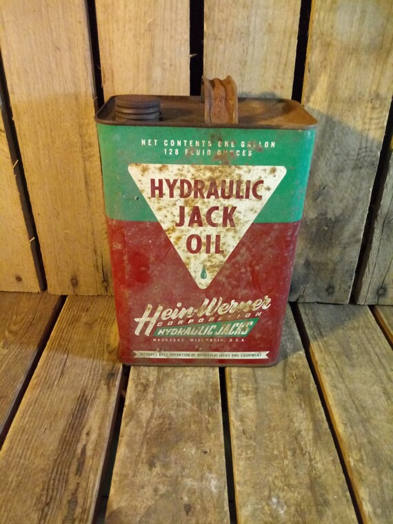 Hein Werner Hydraulic Jack Oil Can Etsy