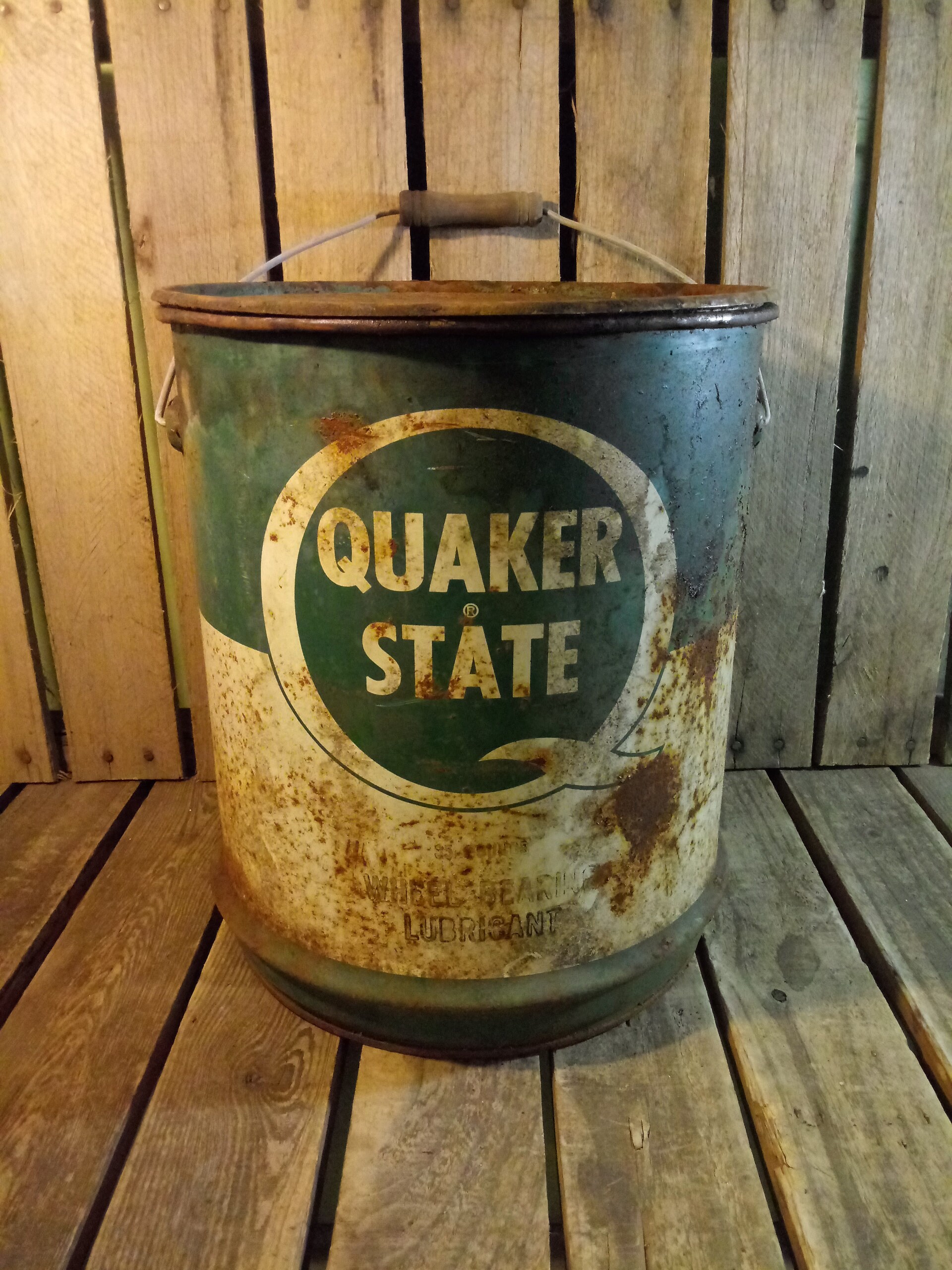 Quaker State Oil Can Etsy