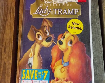 Vintage Lady and The Tramp Vhs