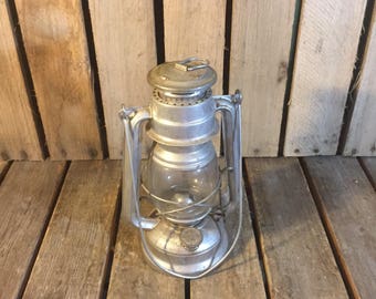Small Silver Vintage Meva Lantern