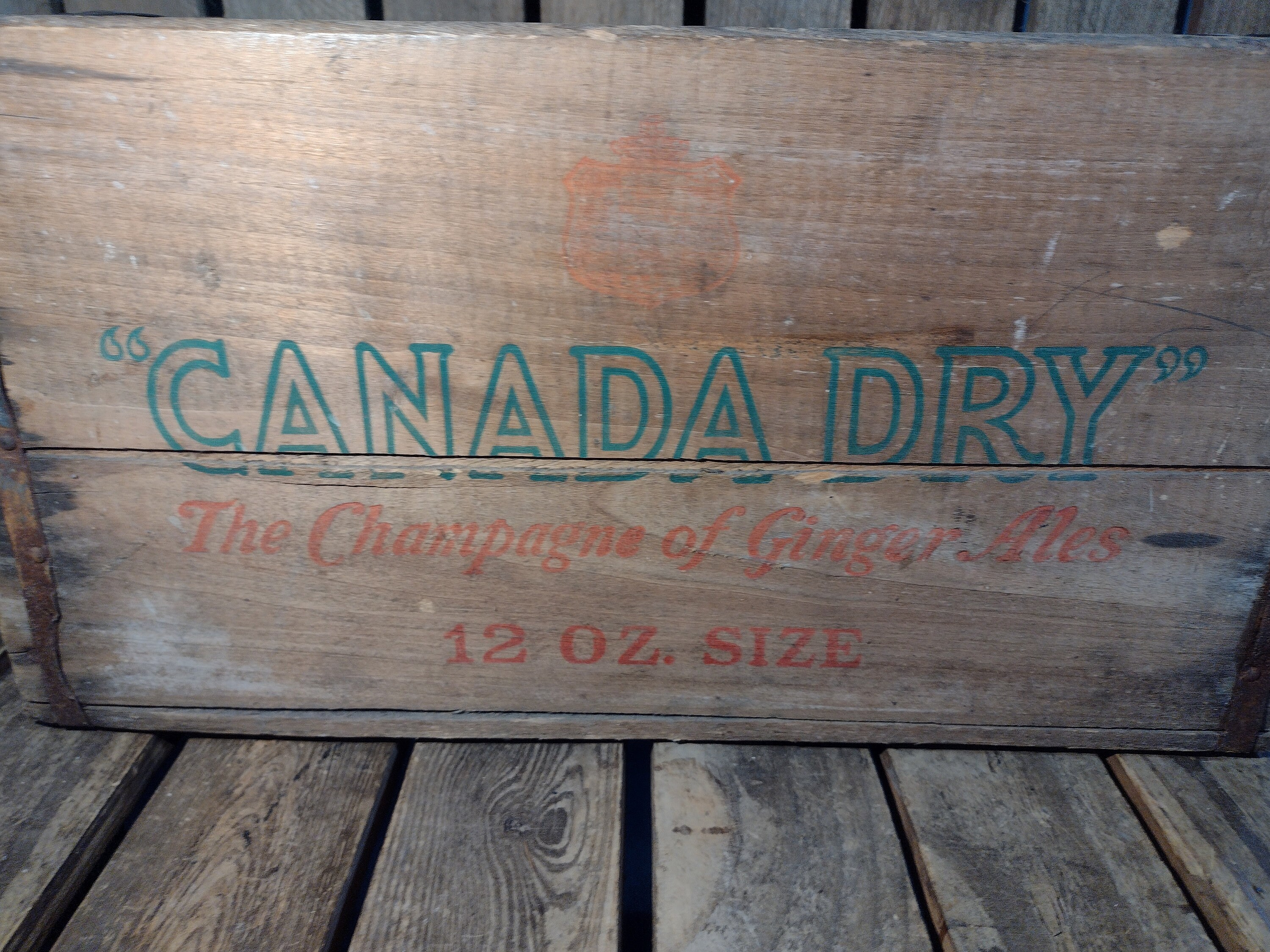 Vintage Canada Dry Wooden Crate - Etsy 日本
