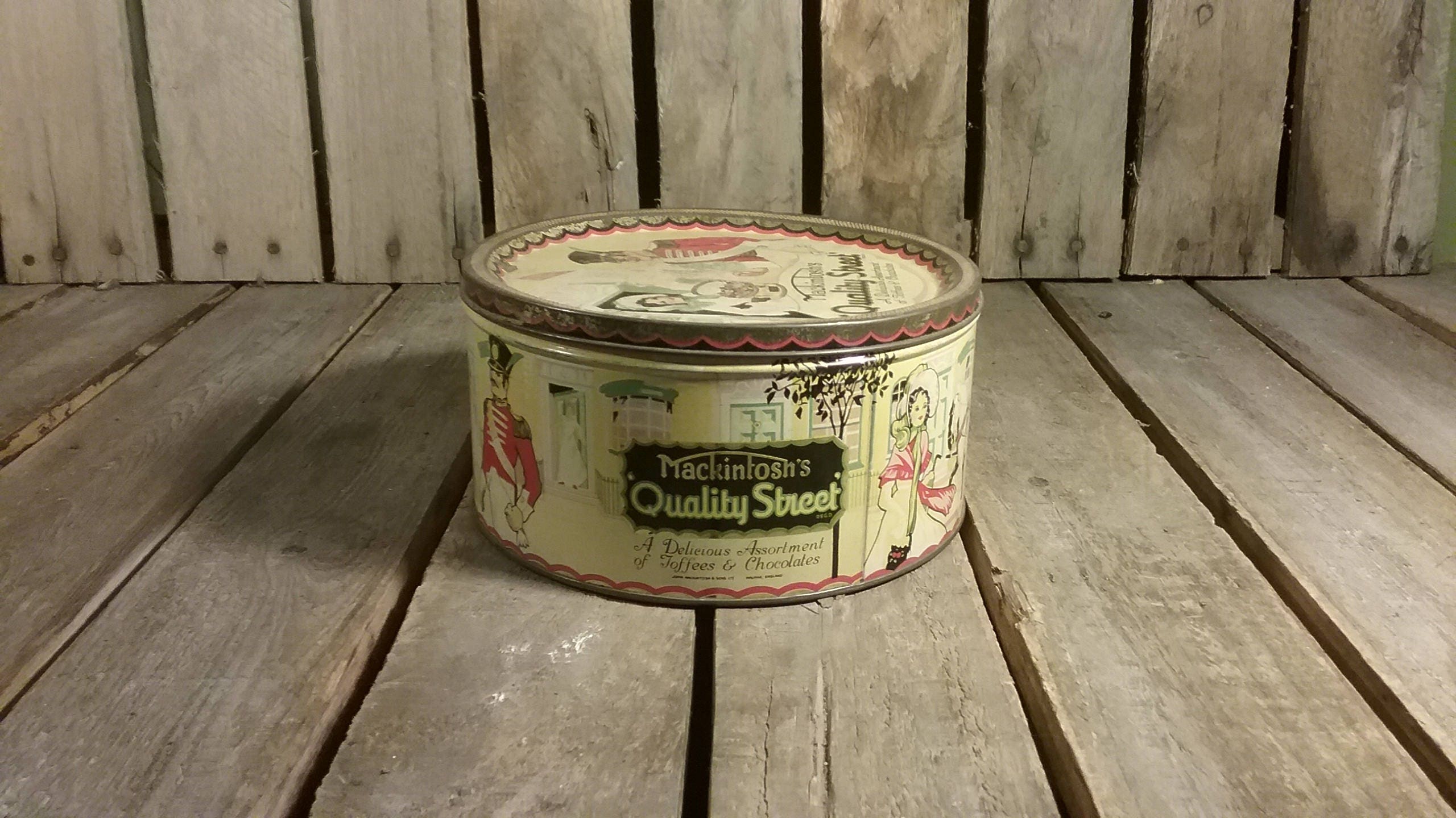 Vintage Candy Tin Etsy