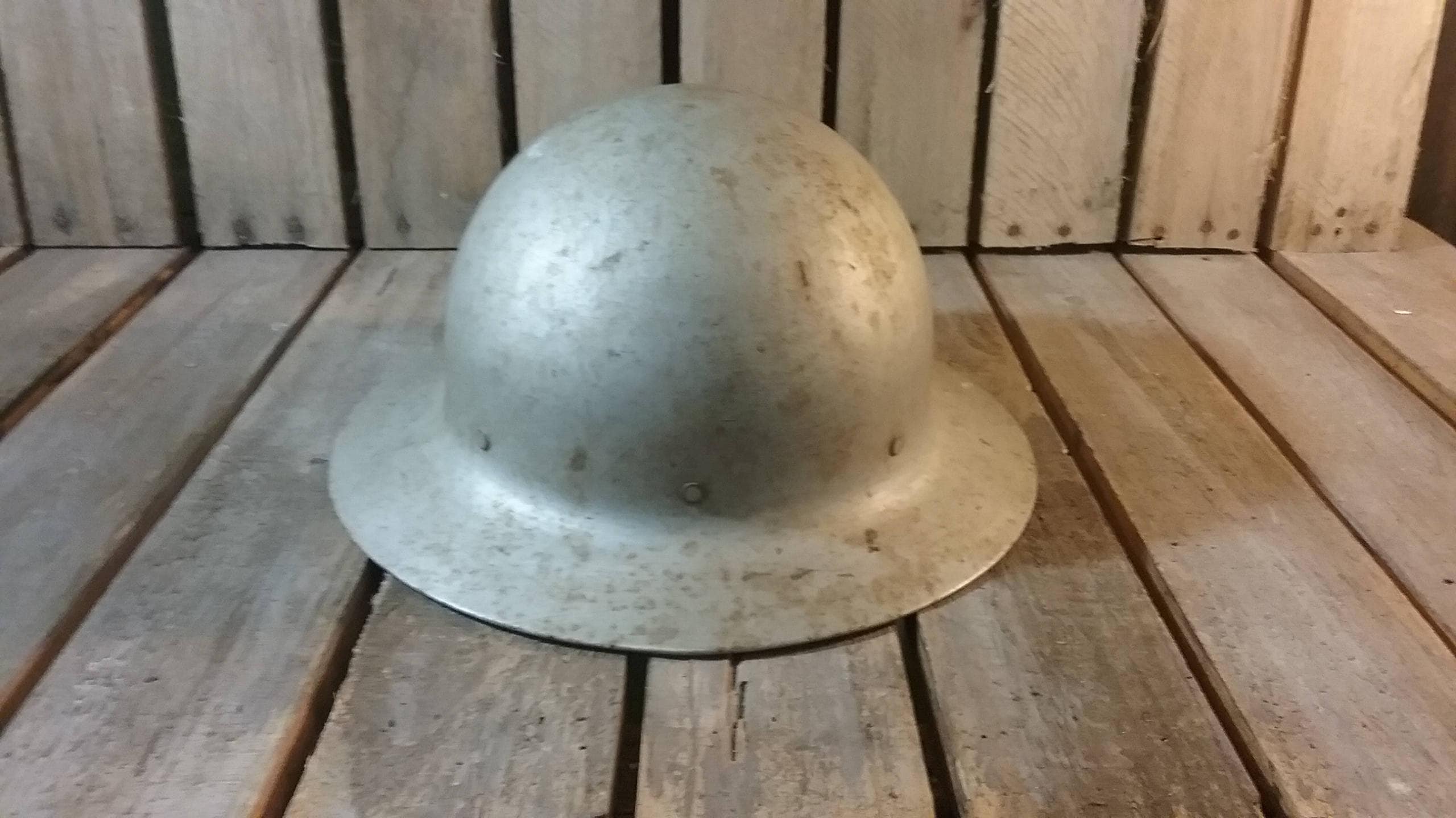 Vintage Metal Helmet Etsy