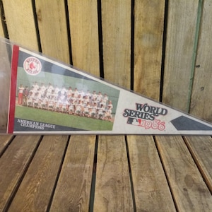 Vintage Baseball Pennant 1986