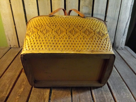 Vintage Picnic Basket, Redman Picnic Basket - image 4