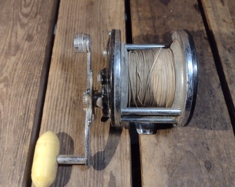 Moulinet Penn Long Beach 60 Vintage - Pêche En Mer - Pour Pièces Ou Réparation - 2 Ball Bearings