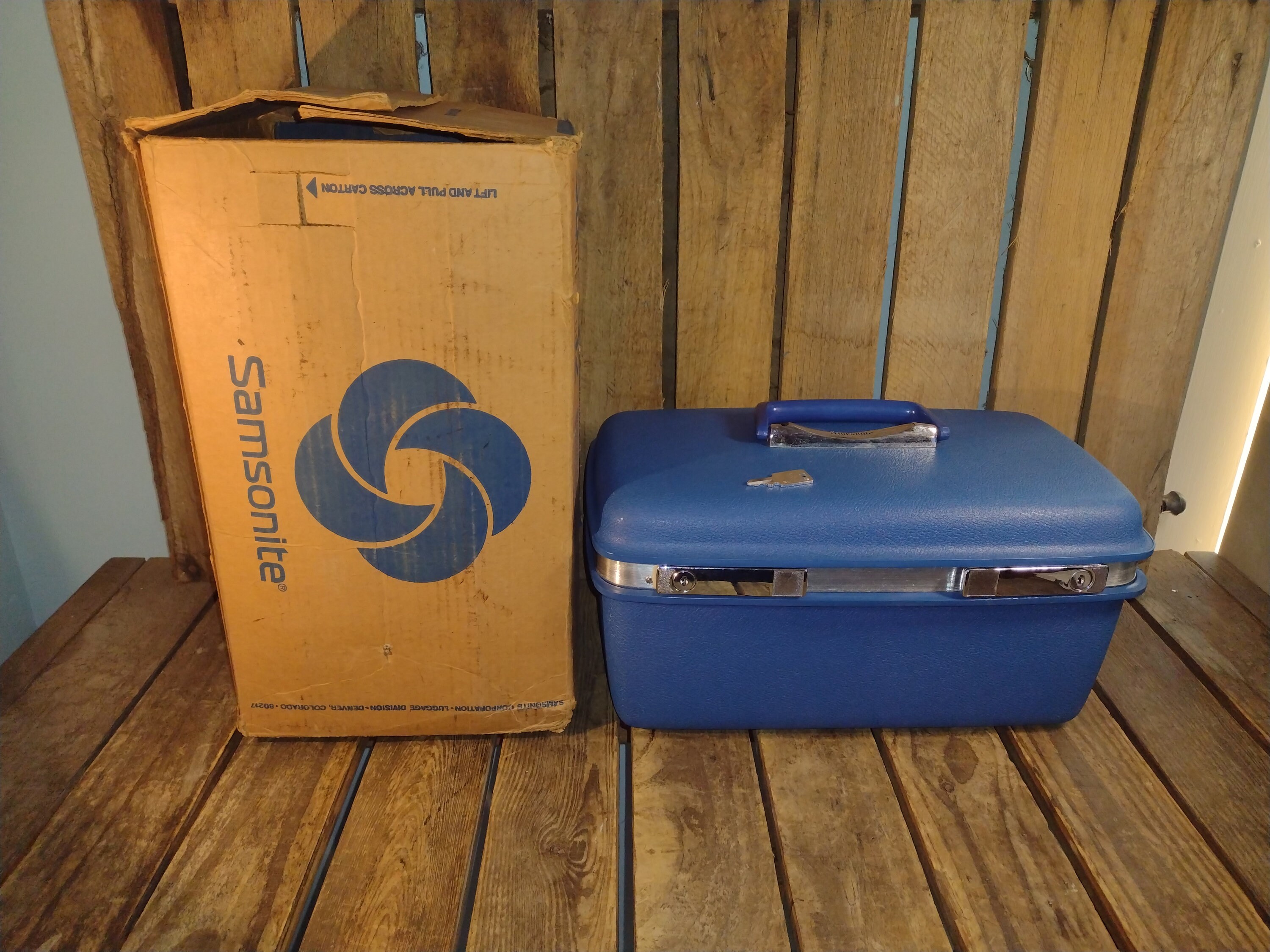 Vintage Samsonite Makeup Case With Key - Etsy