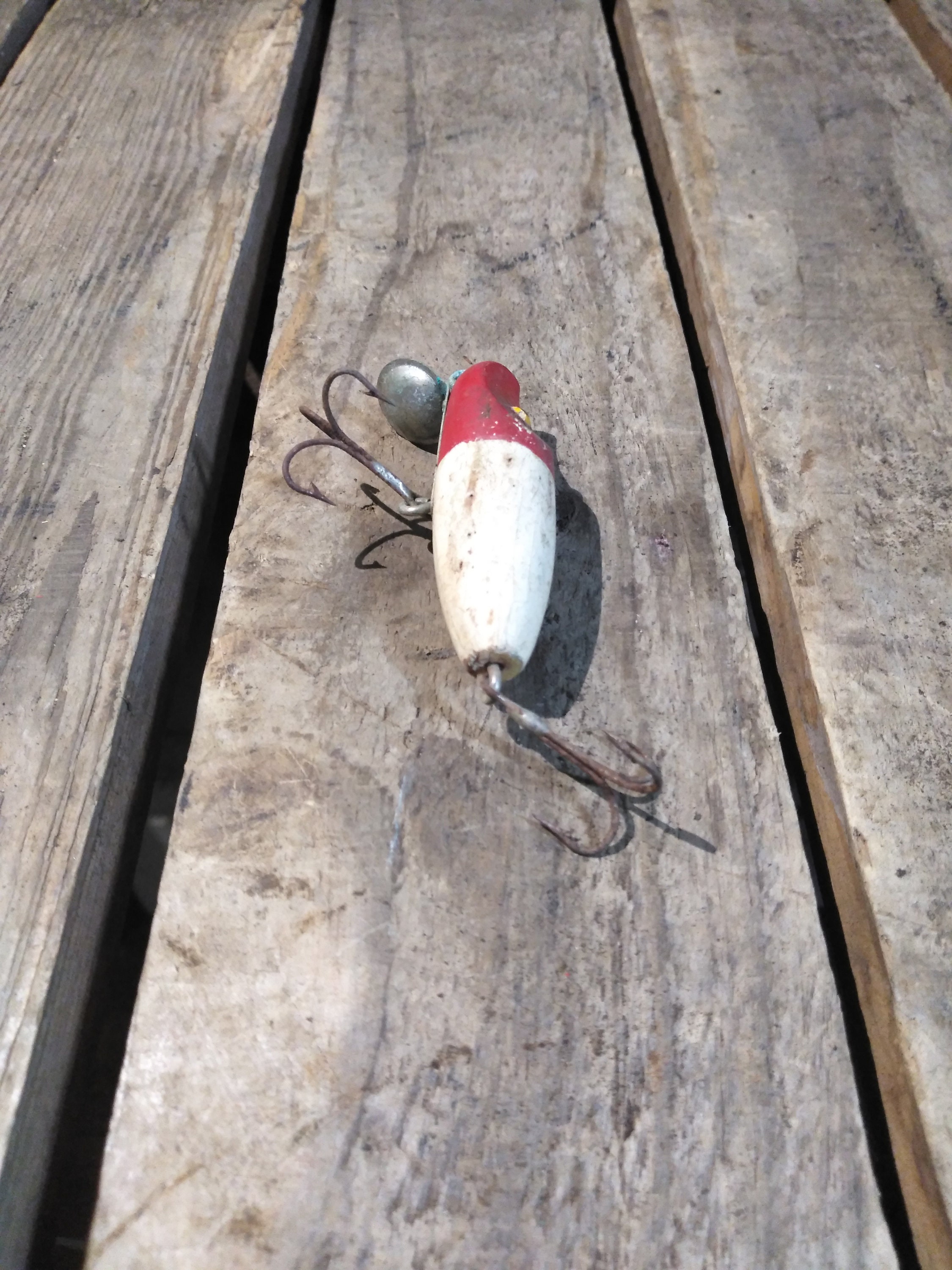 Vintage Wooden Fishing Lure - Etsy