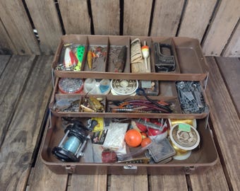 Vintage Bud Stewart Jointed Fishing Lure in Original Box - Etsy