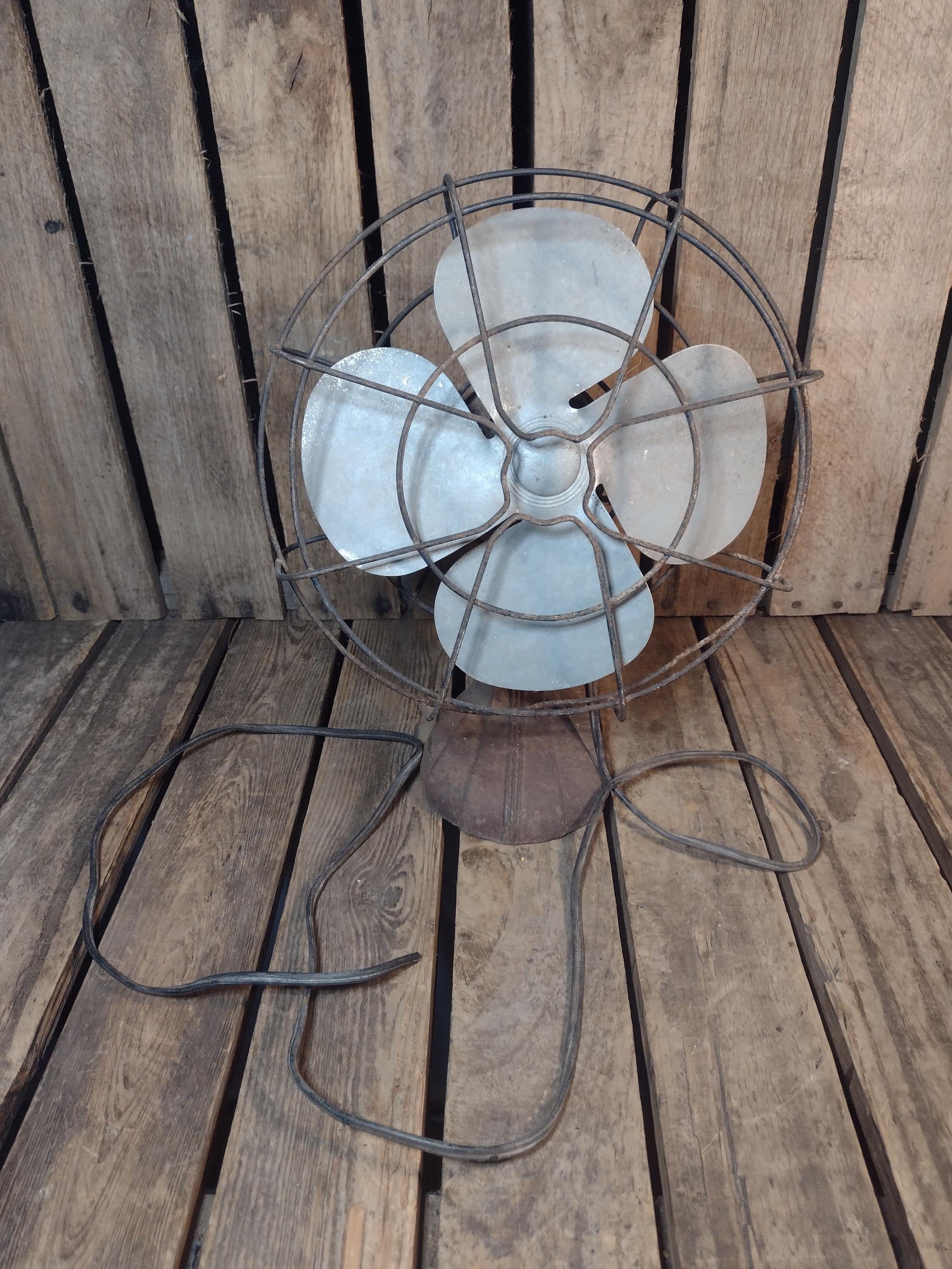 Old Industrial Fan - Etsy
