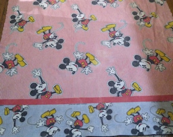 Vintage Mickey Mouse Blanket (81x67 inches)