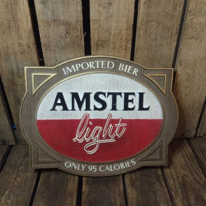 Amstel Light Sign - Etsy