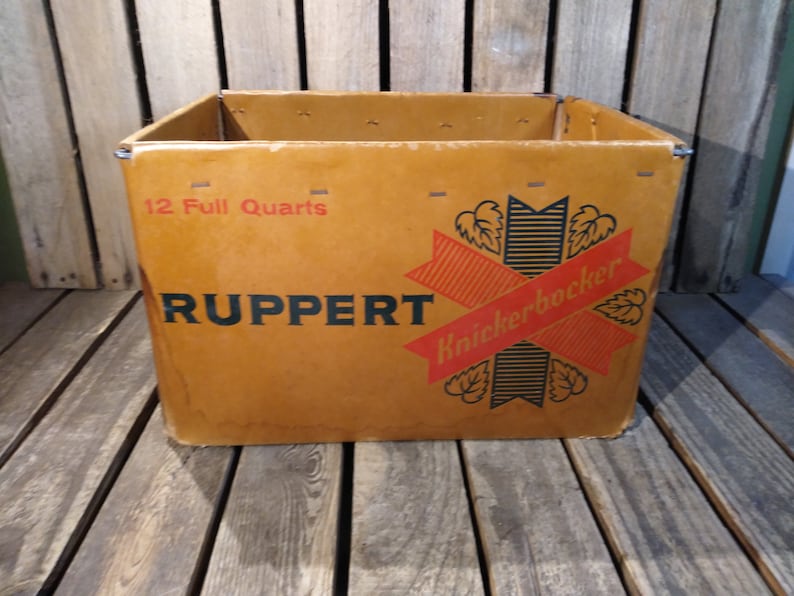 Vintage Beer Box Etsy