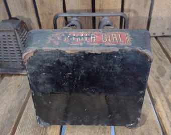Antique Taylor & Boggis Summer Girl Stove: Rare Cast Iron Camping