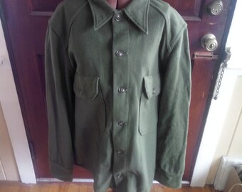 Vintage grün Shirt Größe groß