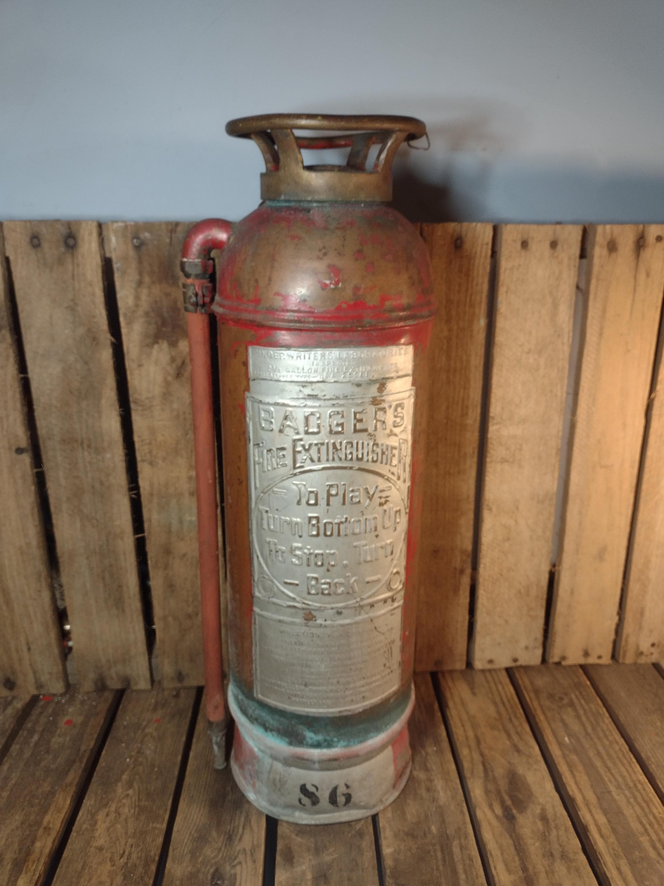 Badger Extinguisher - Etsy