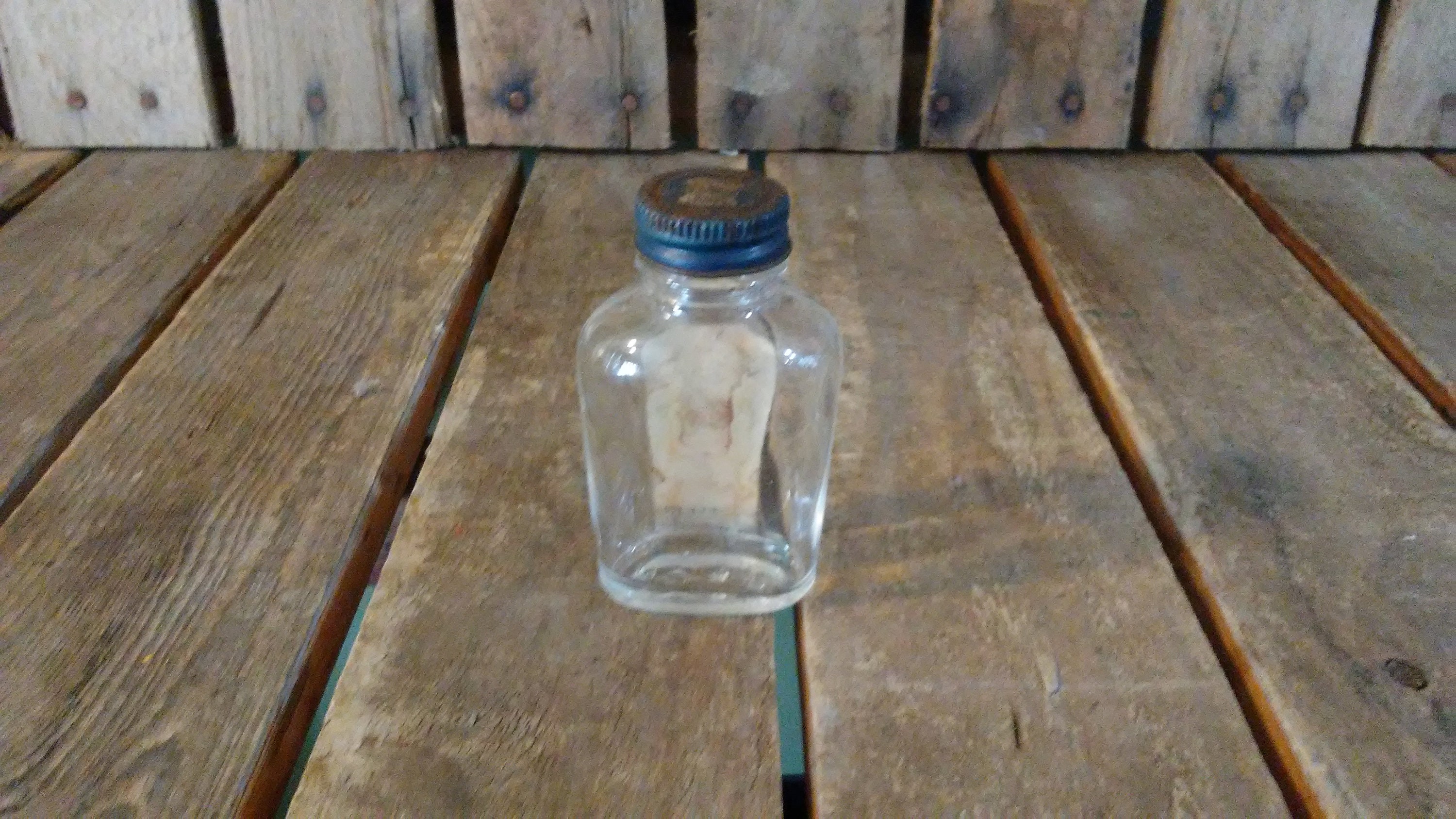 Puretest Aspirin Bottle Vintage Glass Aspirin Bottle Etsy