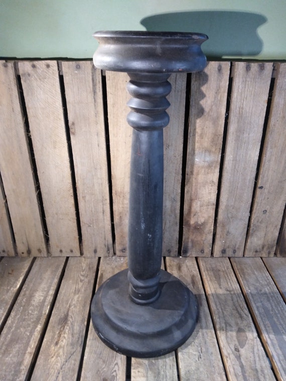 Antique Wooden Ashtray Stand Etsy