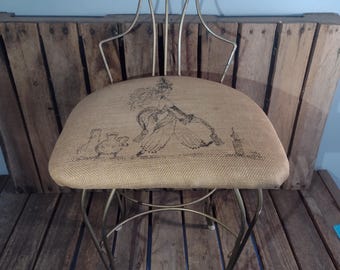 Vintage Vanity Chair