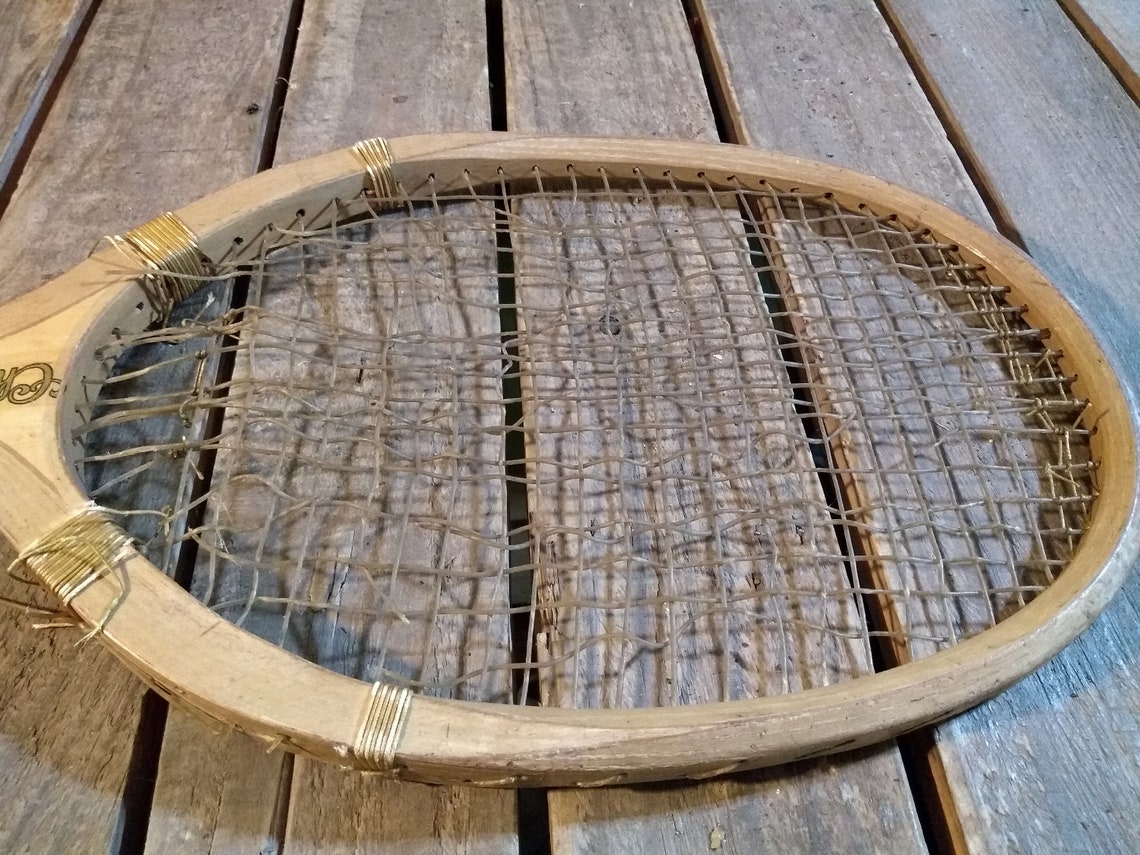 Wooden Tennis Raquet Wilson Championship Tennis Racket | Etsy
