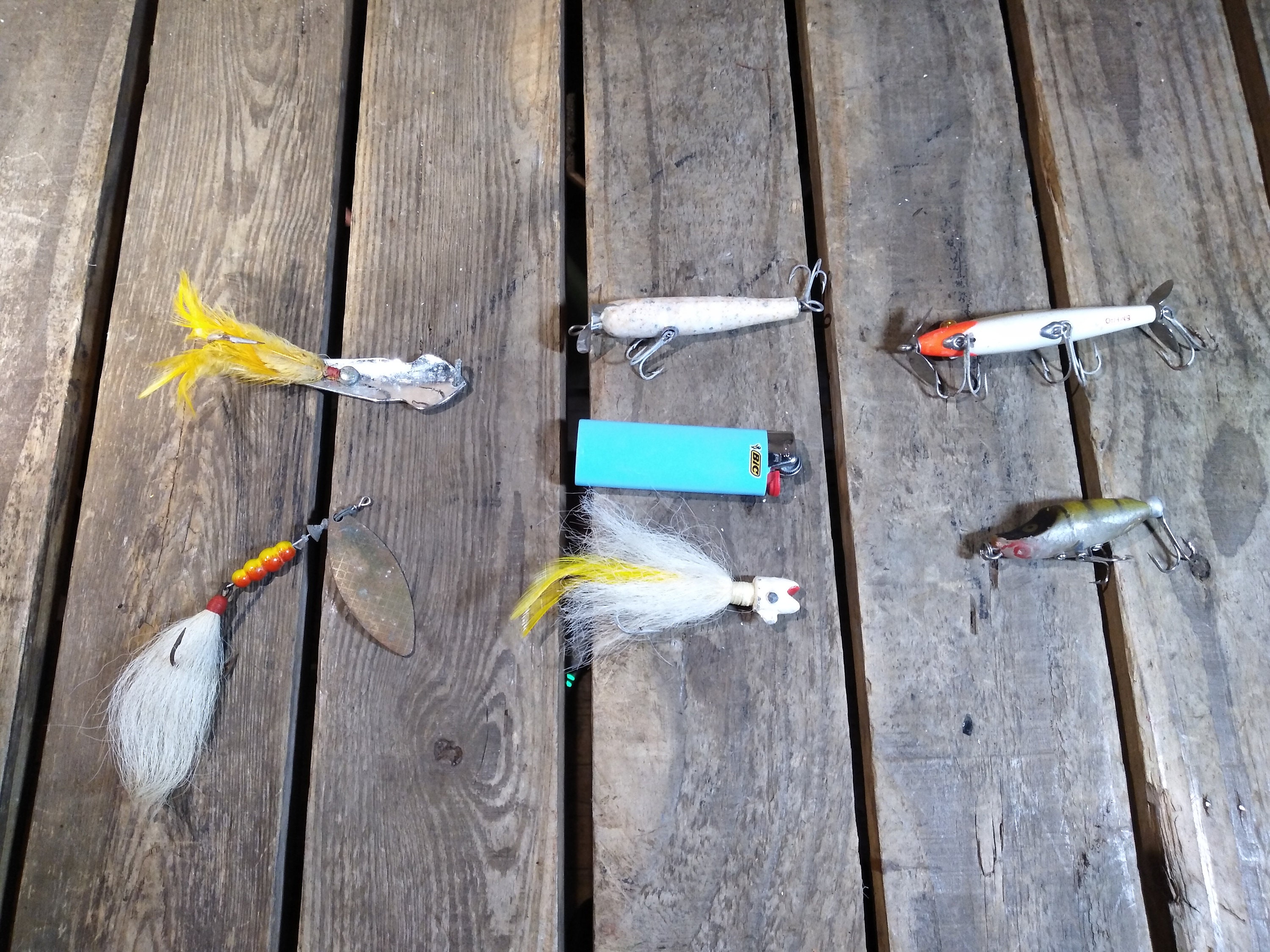 6 Vintage Fishing Lures -  Canada