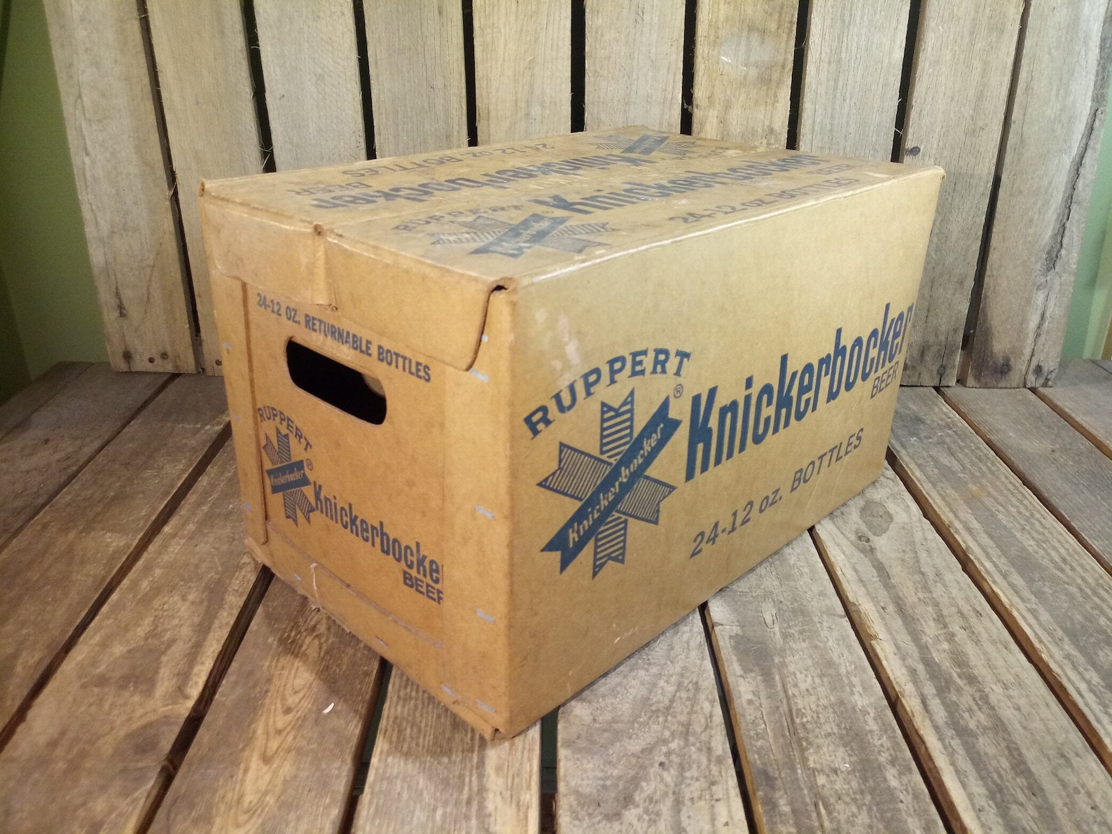 Vintage Beer Box Etsy