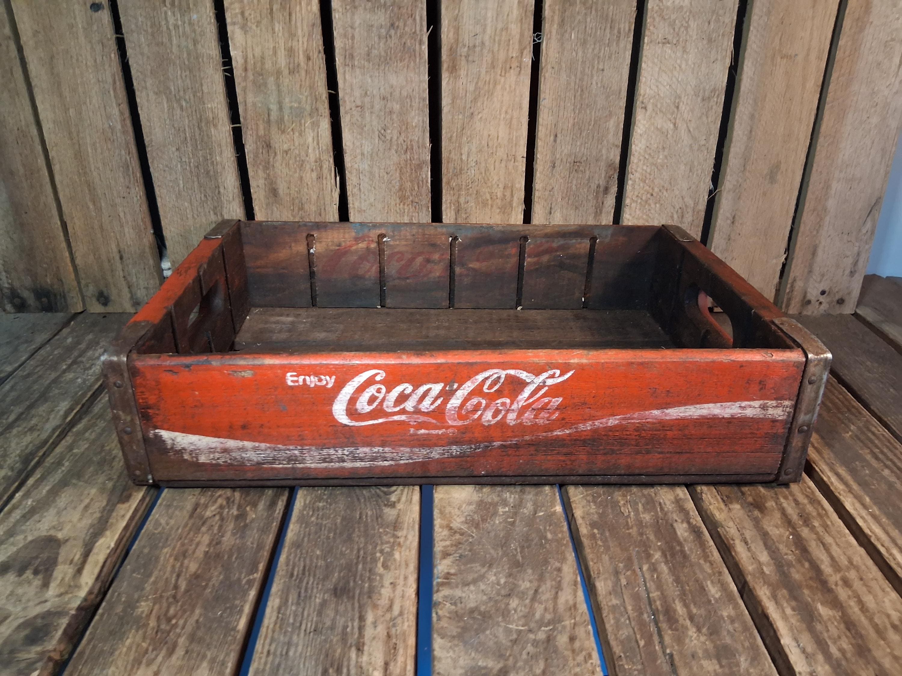 Vintage Cocacola Storage Box - Etsy