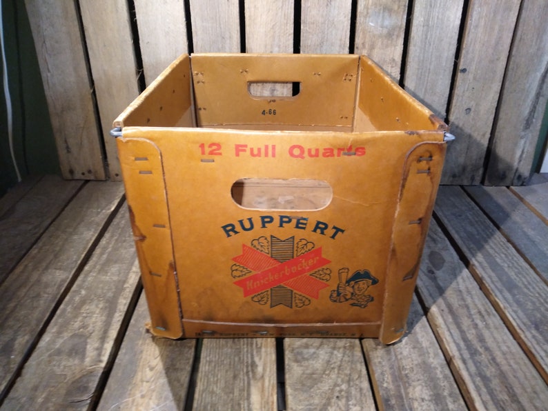 Vintage Beer Box Etsy
