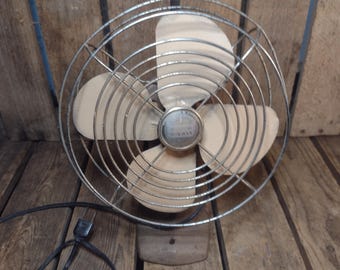 Vintage Mcgraw Electric Zero Fan - Etsy
