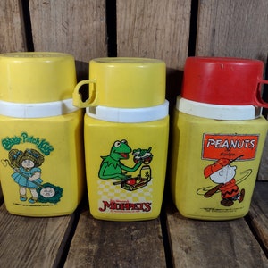 3 Vintage Thermos