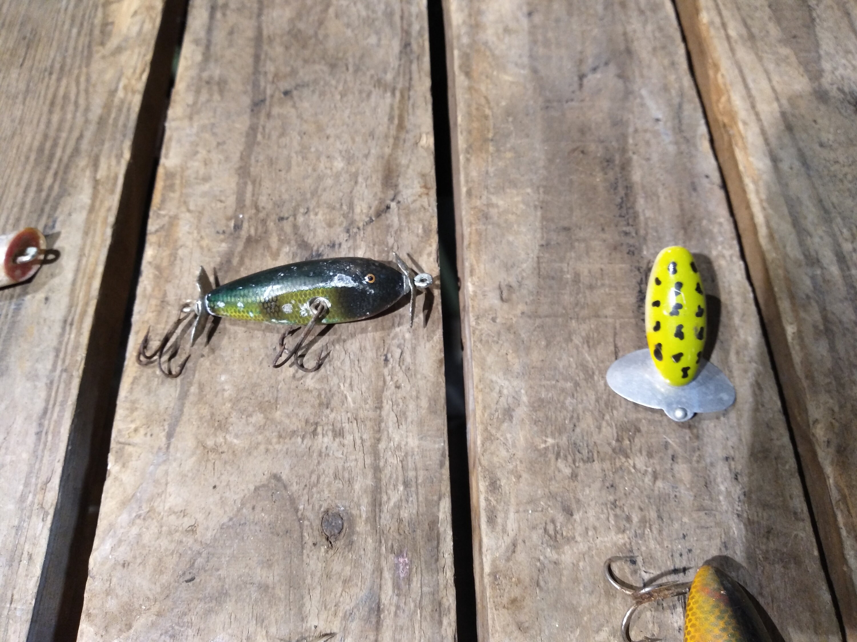 Poisson nageur pour pêche à la truite - MNWFS 70 - Jaune Fluo, Gris Clair, Orange Fluo