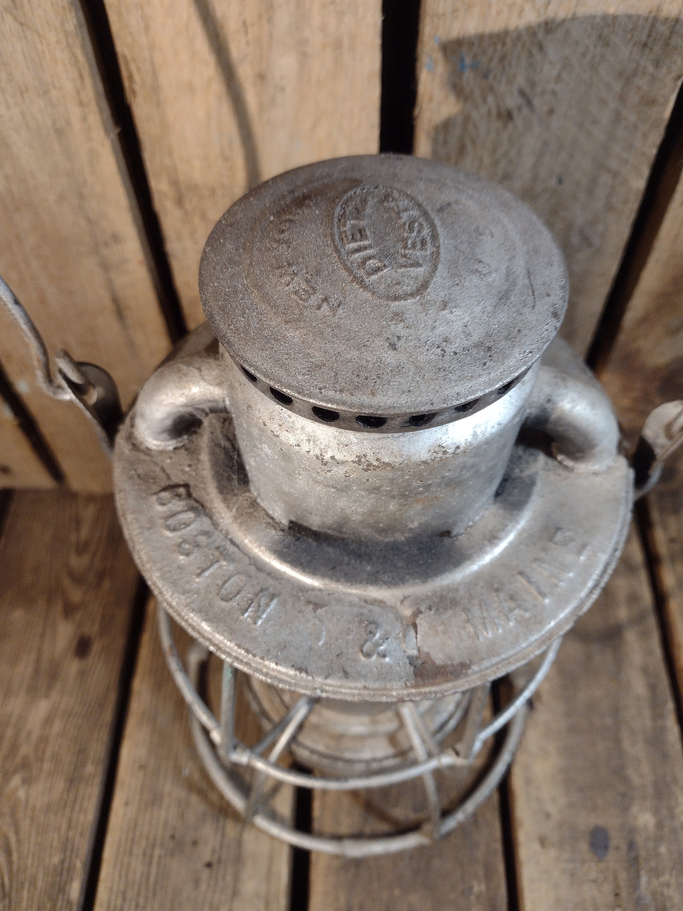 Vintage Dietz Vesta Railroad Lantern – Boston & Maine – 11x7x7 - Etsy