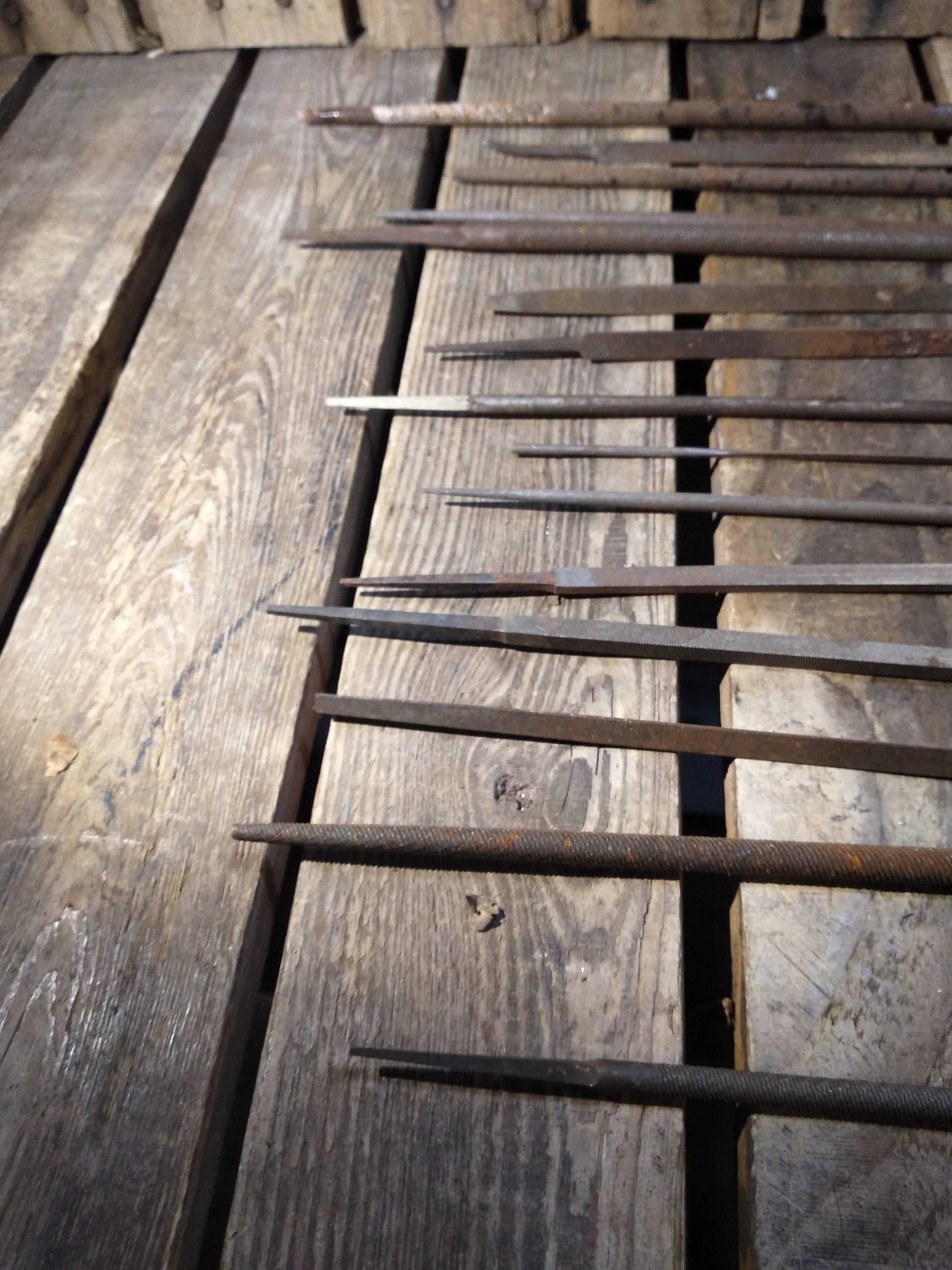 15 Vintage Rusty Files - Etsy