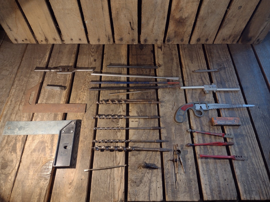 Lot of Vintage Rusty Tools – Farmhouse, Workshop, Collectible Hardware ...