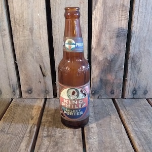 Vintage King Philip Select Porter Beer Bottle