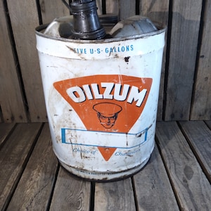 Oilzum Oil Cans - Etsy