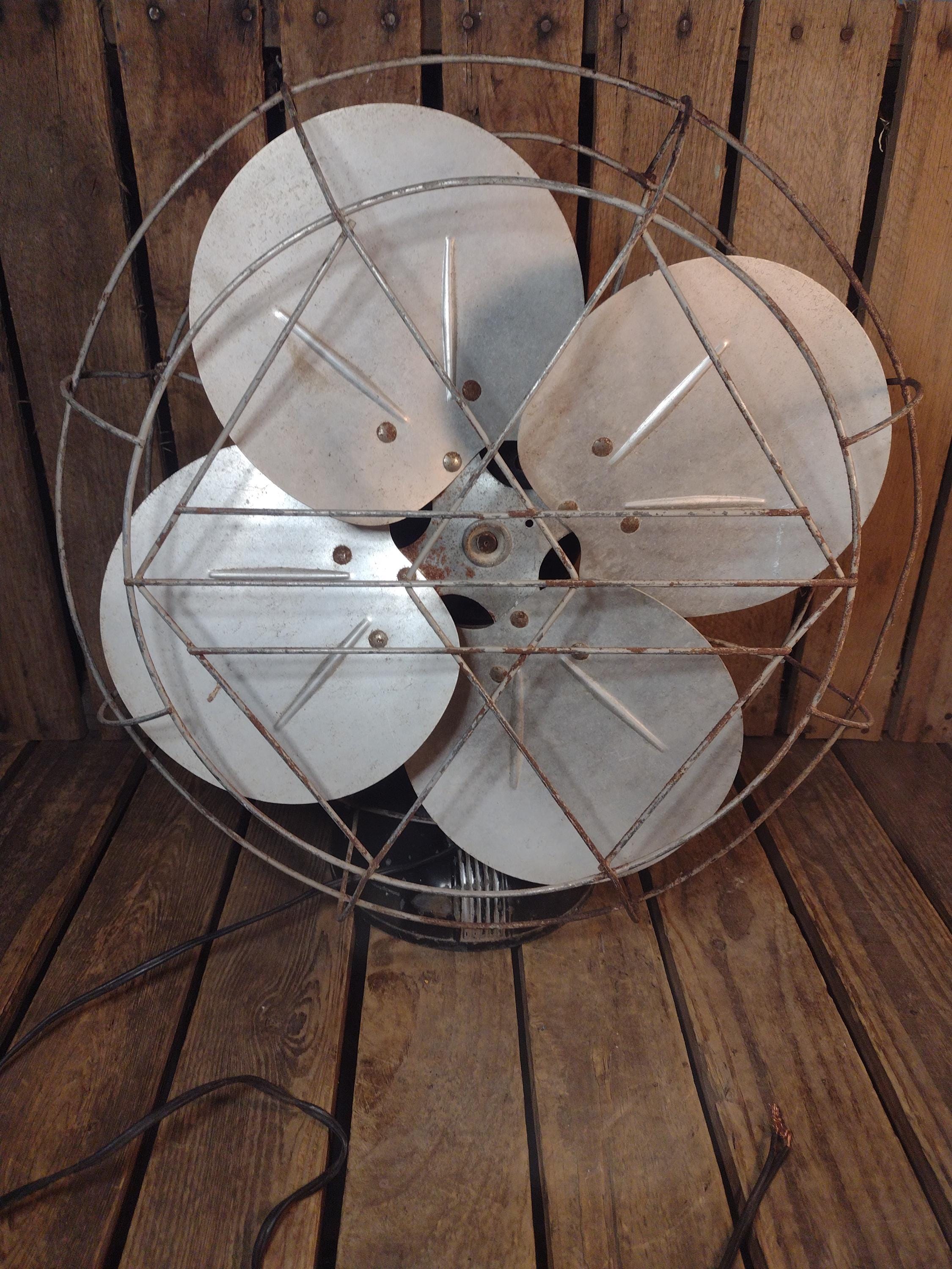 Old Industrial Fan - Etsy