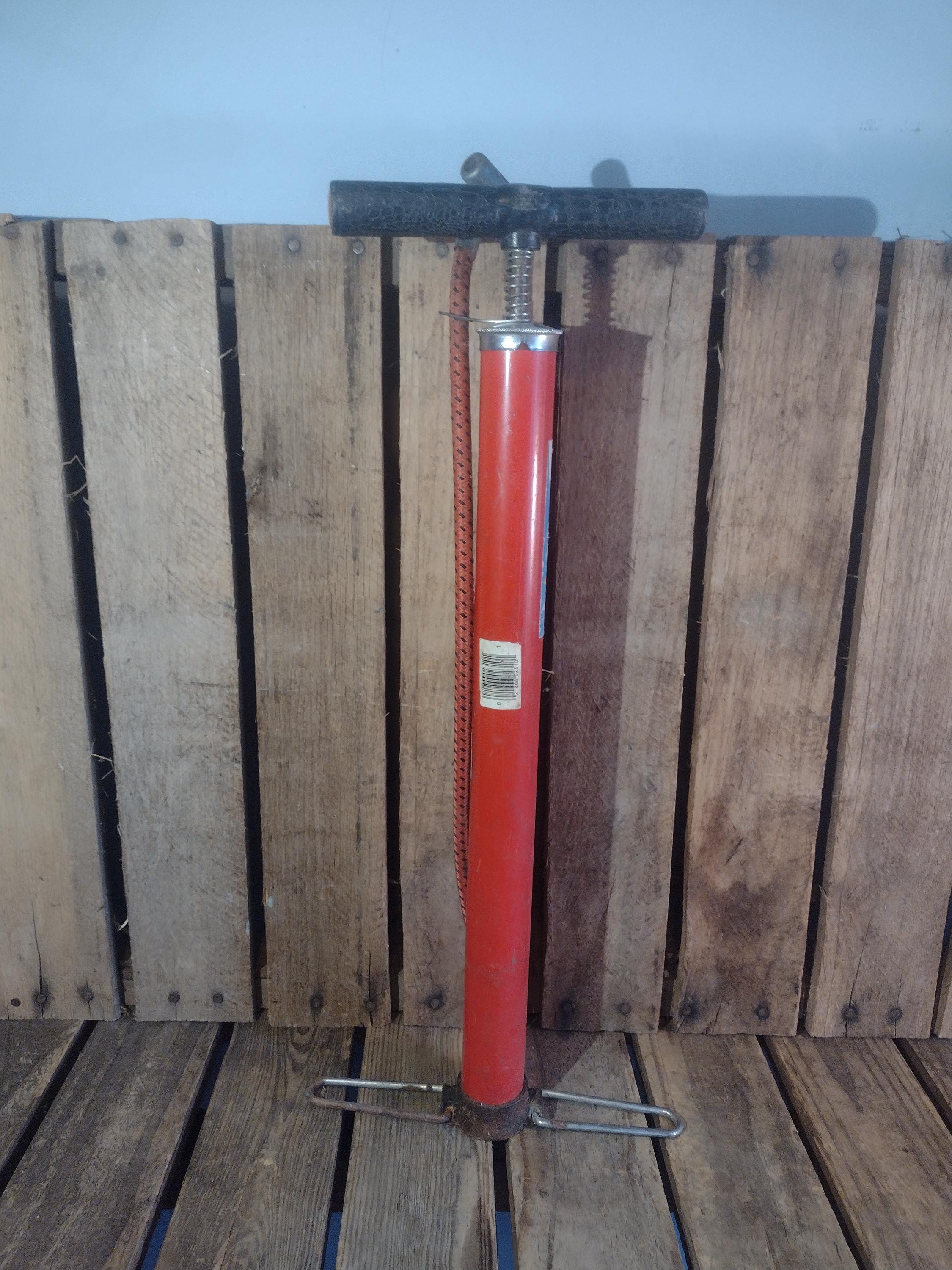 Pompe à Vélo Ancienne Tornade - Laiton Nickelé - Vintage - Fabriquée En France