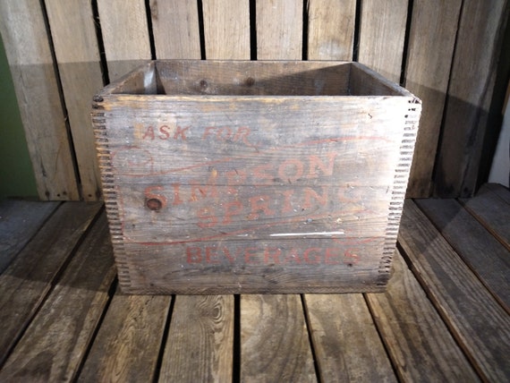 Caja de madera vintage -  México
