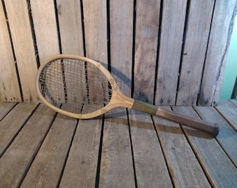 Wooden Tennis Raquet, Wilson Championship Tennis Racket
