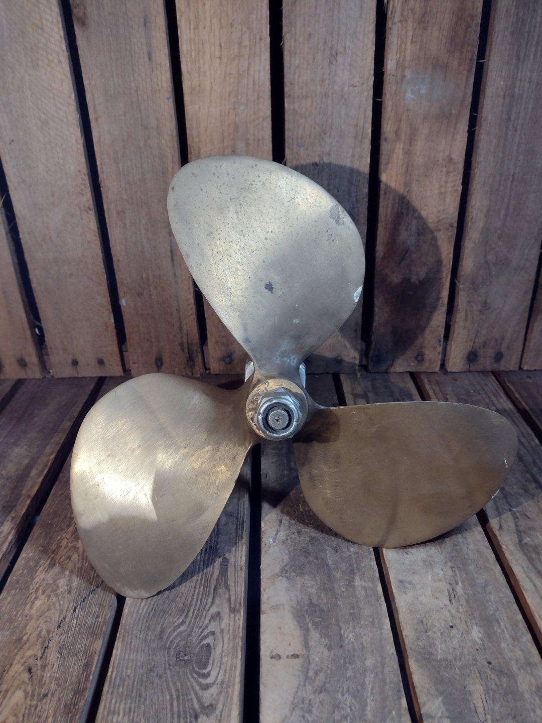 74 Inch Propeller Vintage Brass Boat Propeller - Etsy
