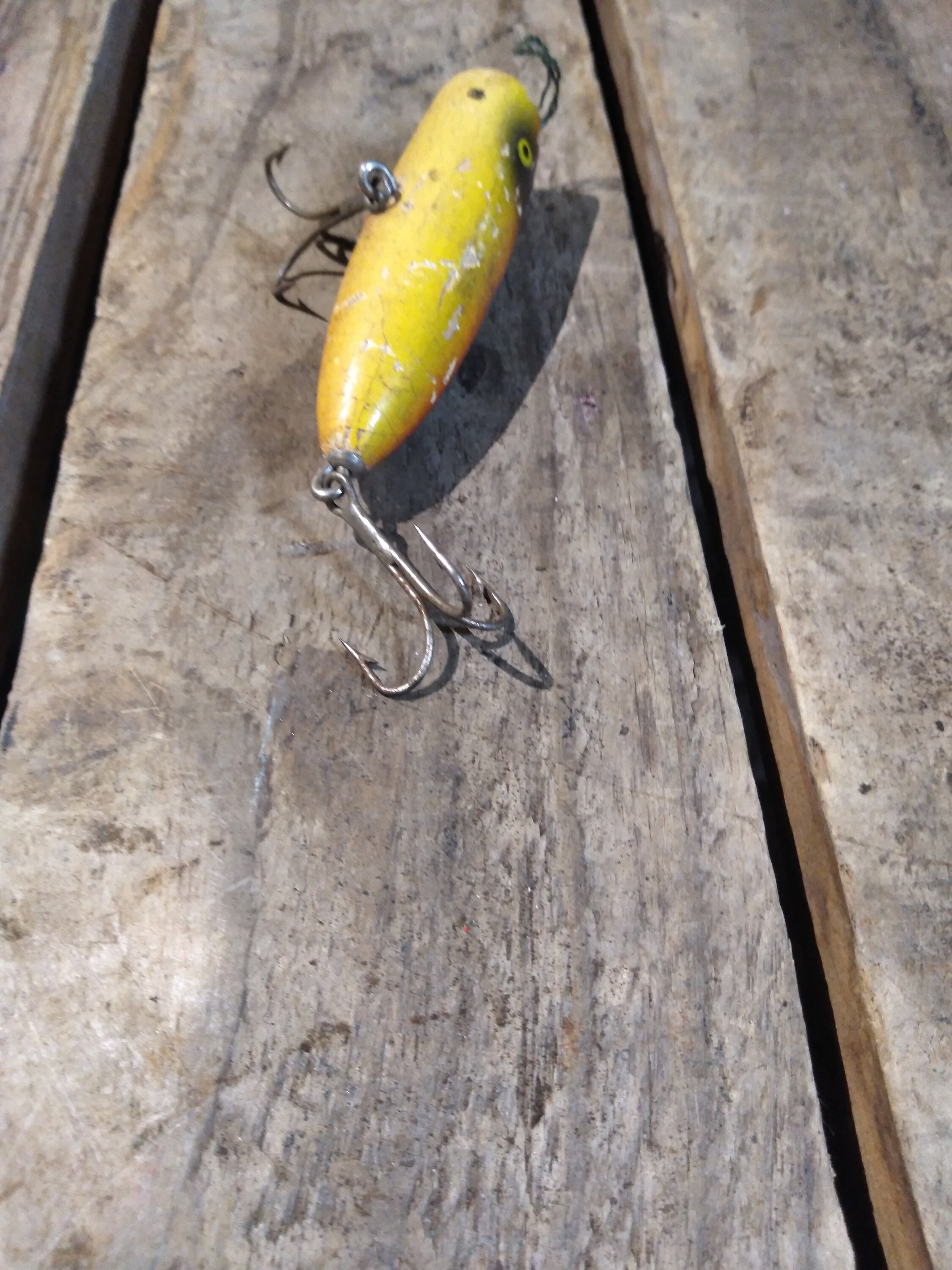 Señuelo de pesca de madera vintage | Etsy