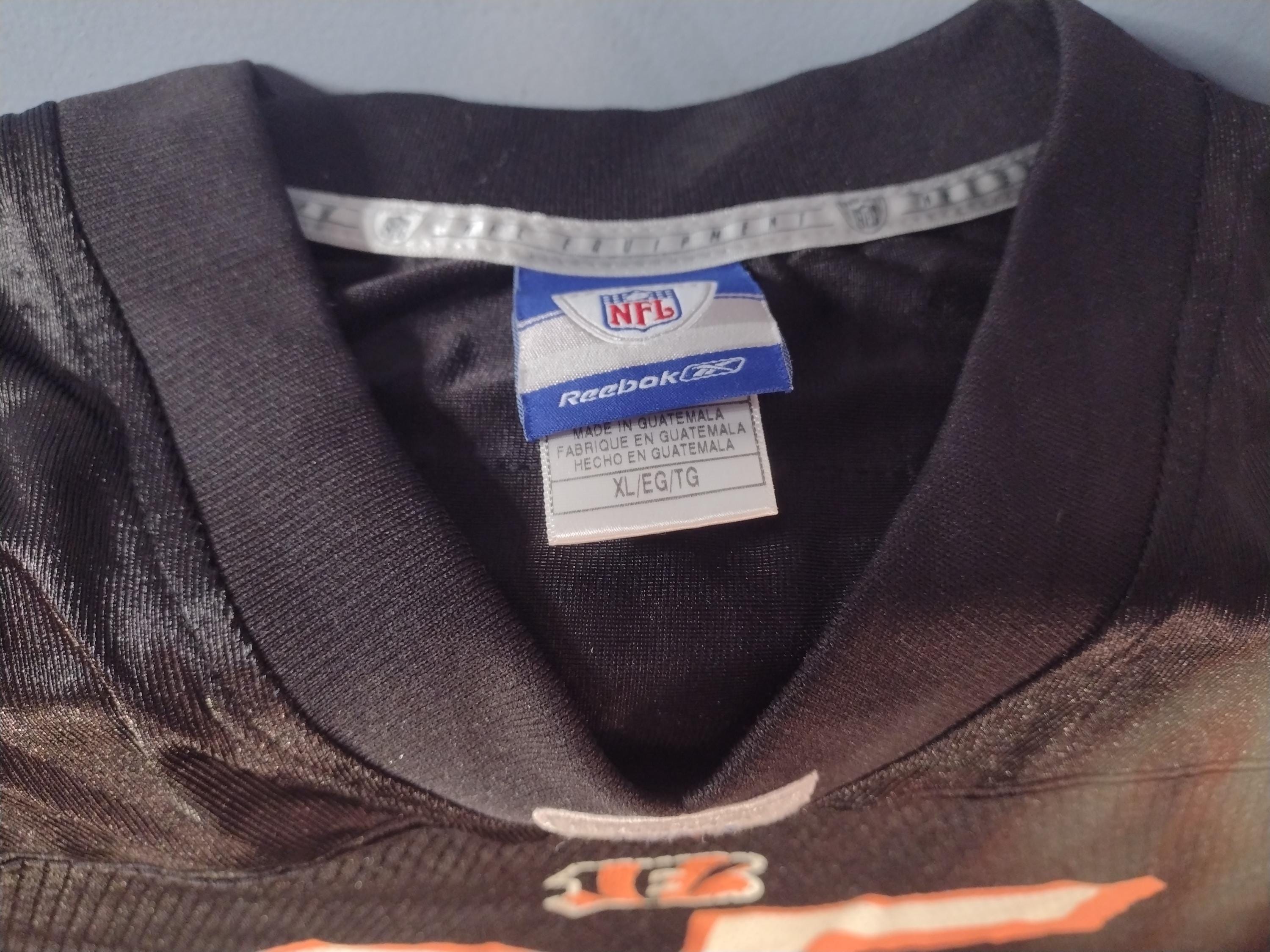 Vintage Reebok NFL Cincinnati Bengals Chad Johnson #85 Jersey XL
