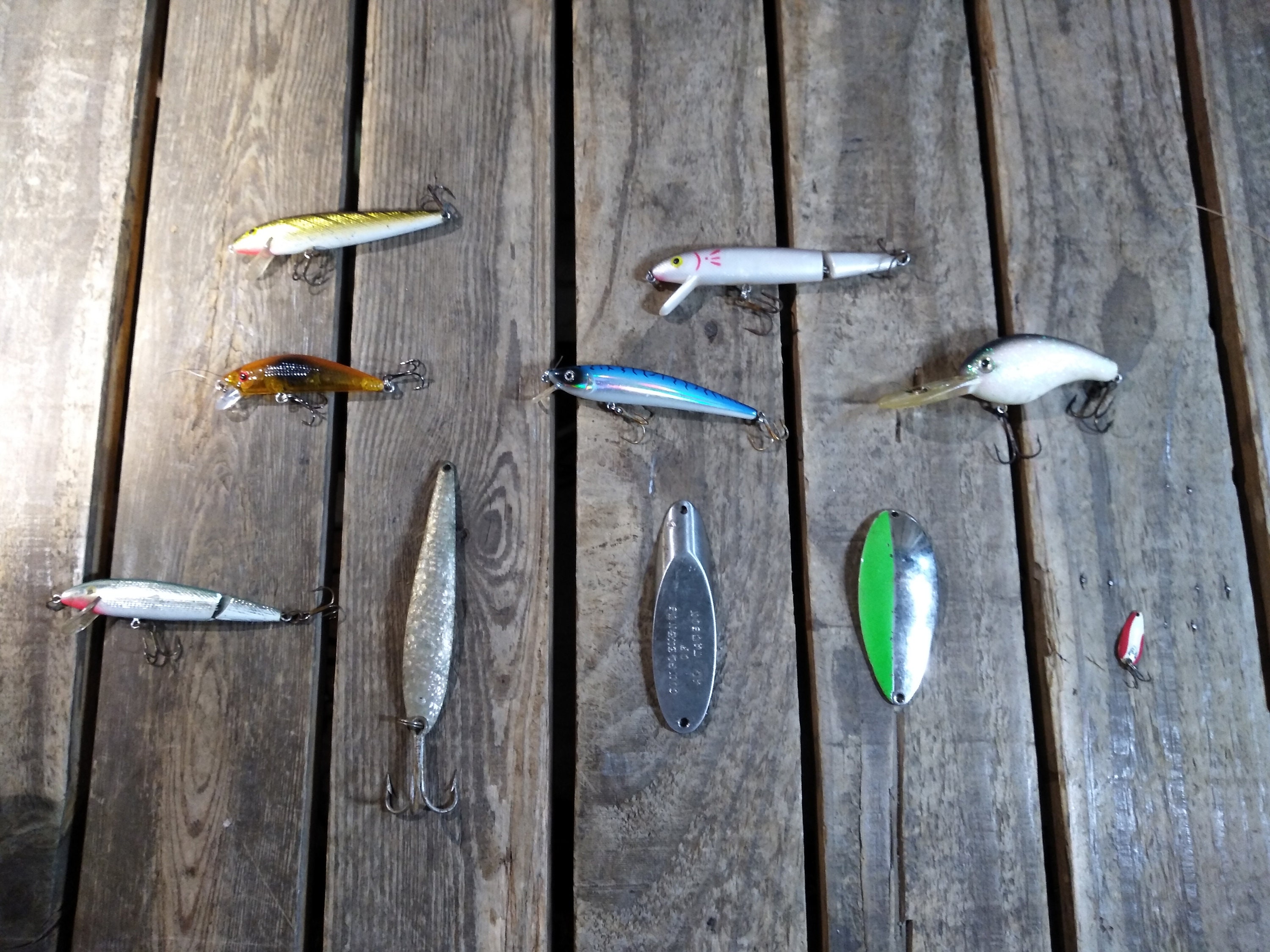 10 Vintage Fishing Lures Etsy