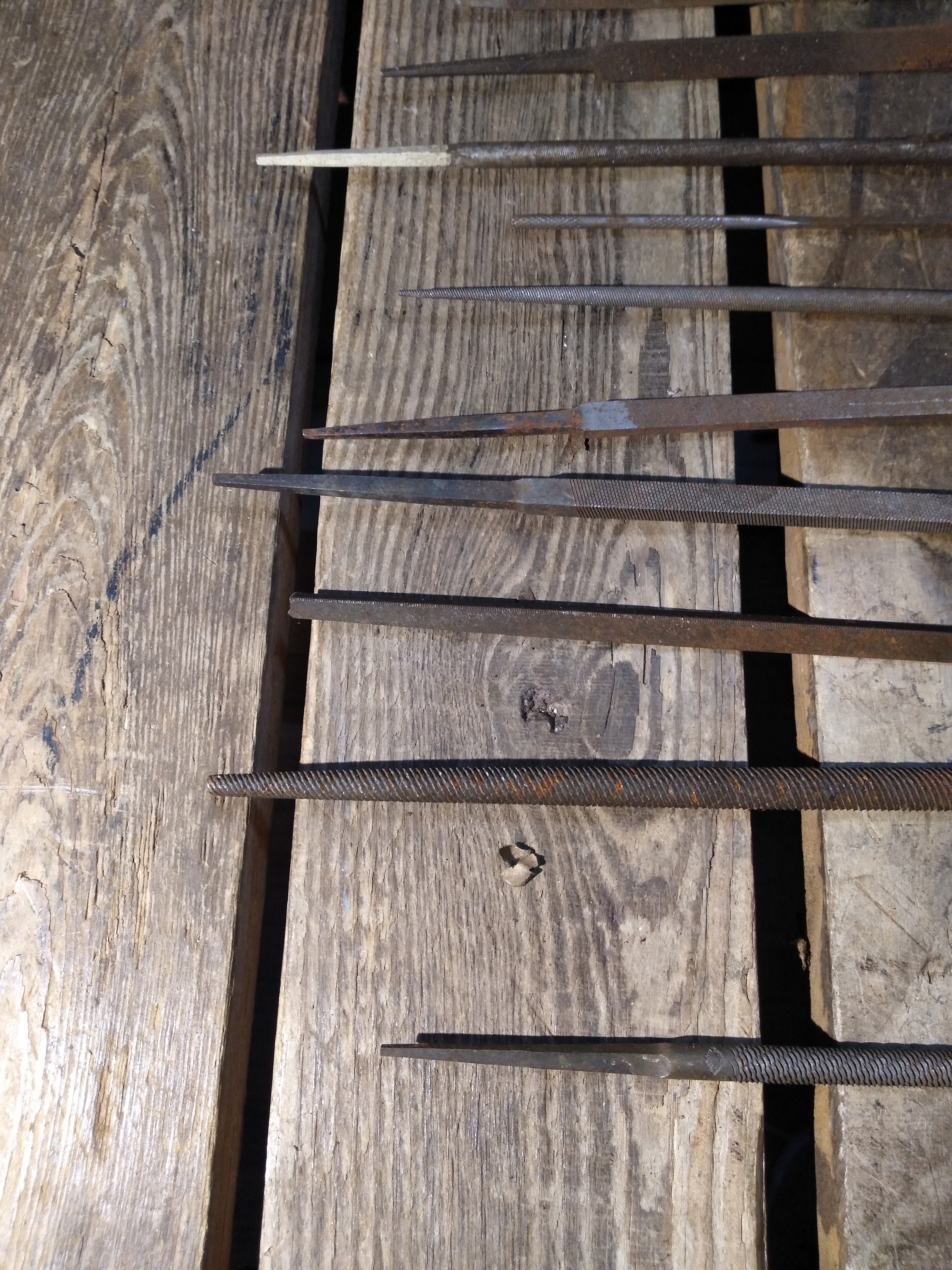 15 Vintage Rusty Files - Etsy